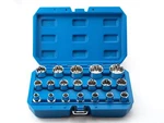 19 Pc 1/2" Drive Universal Spline Socket Set Metric Tool S. Fixed Price $42.65.