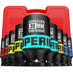 9 Piece 1/2" Drive Impact Socket Set, 29 Mm-38 Mm Axle Nut Socket, Metric, Cr.... Fixed Price $63.60.