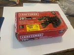 Craftsman 28pc Sae/metric 1/2 Drive Impact Bit Socket Set Cmmt42031. Fixed Price $75.00.