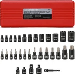 Mixpower 32pcs Torx Bit Socket Set, 14 Star Bits T8-t70,e4-e24(32pcs). Fixed Price $47.31.