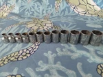 Snap-on Fsm 12 Pc 3/8" 6-pt Metric Shallow Socket Set- 8mm To 19mm Usa. Fixed Price $125.00.