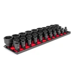 1/2 In. Drive 6-point Impact Socket Set (31-piece) (8-38 Mm) With Rails. Fixed Price $198.24.