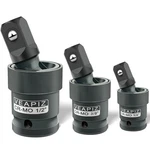 Veapiz 3pcs Impact Universal Joint Socket Swivel Set 1/4", 3/8", 1/2" Black. Fixed Price $21.15.