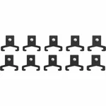 Milwaukee 49-66-6741 1/2" Drive Socket Rail Clips. Fixed Price $14.76.