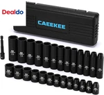 27pcs 3/8" Drive Metric Impact Socket Set,deep And Shallow, 7mm To 19mm, 6-point. Fixed Price $50.54.