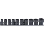 Koken Rs14401m/10 1/2 Sq. Dr. Socket Set 10-27mm 6 Point Thin Walled 10 Pieces. Fixed Price $155.28.