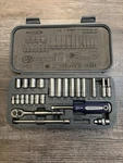 Blue Point 1/4 Metric Drive Socket Set 27 Peice Blpgssm1427 Snap On Missing 3. Fixed Price $85.00.