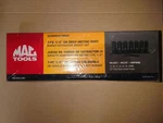 Mac Tools 1/2" Dr Deep Metric Socket Set. Fixed Price $770.82.