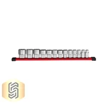 Milwaukee 48-22-9422 13-piece 1/2" Drive 12-point Sae Socket Set Four Flat. Fixed Price $84.99.