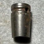 Apex M5e16, 1/2" 6 Point Magnetic Impact Socket, Drive. Fixed Price $10.00.