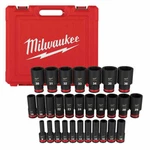 Milwaukee 49-66-7015 Shockwave Deep Impact Socket Set 1/2 In Drive Metric. Fixed Price $252.69.
