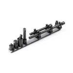 3/8 In. Drive Impact Socket Adapter Set With Extensions And Accessories On Rail. Fixed Price $51.92.