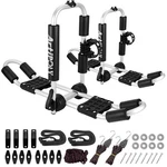 Kayak Roof Rack 2 Kayaks 4-in-1 J Bar Paddle Holder Suv Car Truck Artipoly Canoe. Fixed Price $179.99.