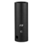Capri Tools Deep Impact Socket, 1/2-inch Drive, 6-point, Metric (19 Mm) 19 Mm. Fixed Price $14.98.