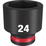 Milwaukee 49666147 Shockwave 3/8" Drive 24mm 6 Point Socket. Fixed Price $18.30.