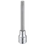 Westward 54tm87 1/2 In Drive Hex Socket Bit Sae 3/8 Tip, 5 1/4 L. Fixed Price $12.49.