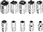 Utoolmart 1/4-inch Drive 6-point Shallow Socket Set Short Set, 1/4inch. Fixed Price $13.87.