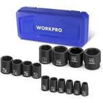 Workpro 1/2 Drive Shallow Impact Socket Set, Cr-v Steel 6-point Set Sae. Fixed Price $35.99.