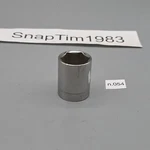 Craftsman Tools Socket Gk- 45892 6 Pt 15/16" 1/2" Drive Usa. Fixed Price $14.99.