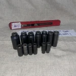 Mac Tools Xpd6 Series 8-21mm 3/8 Drive 6 Point 13pc Deep Impact Socket Set Usa. Fixed Price $216.70.