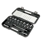 Power Torque 22 Piece 1/4, 3/8 Inch Drive Point Sae, Metric Socket Set Gm4291. Fixed Price $29.99.