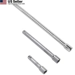 Dakcos 1/4 Inch Drive Socket Extension Set 3 Pieces Ssocket 2" 4" 6", Silver. Fixed Price $12.66.