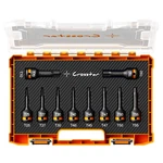 Crosstar 10-piece Impact Torx Bit Socket Set T25 T70 1/2" Drive Cr-mo Steel Heav. Fixed Price $57.94.
