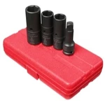 Sunex Tools 2724 1/2" Drive, Sae & Metric Deep Thin Wall Flip Socket Set, 4 Pc.. Fixed Price $68.75.