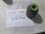 Used Wright Tool 8976 - 1inch Drive 6 Point Deep Impact Socket 2-3/8inch. Fixed Price $60.00.