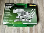 Steel Vision Tools 58396 1/4" Drive 44 Piece Sae & Metric Chrome Socket Set New. Fixed Price $72.98.
