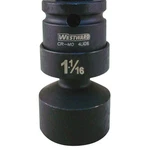 Westward 4lxd6 Impct Skt,steel,blk Oxd,1 1/16 In. Fixed Price $17.85.