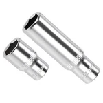6-point Socket, 1/4" Drive 10mm Deep, Polished Chromed Cr-v Metric Deep And S.... Fixed Price $14.85.