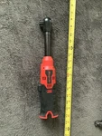 Snap On Ctrq717, Hex Dr Cordless Long Neck Ratchet, Works Fine, Red, Tool Only. Fixed Price $179.00.
