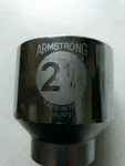 Armstrong 2 1/4" New Std. Hand Socket # 13-172 3/4" Drive 12 Pt. With Free Skt. Fixed Price $60.00.