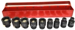 Grey Pneumatic 6point 1/4in Drive 9 Pcmetric Standard Length Magnetic Impact Set. Fixed Price $49.00.