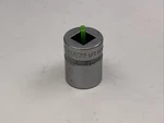 Indestro Super 2716s, 1/2in. 3/8 Drive 8pt Sae Socket, Usa - Green. Fixed Price $3.75.