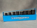 Vintage Cornwell 1/2 Drive 8pc 6-point Swivel Impact Socket Set+metal Case. Fixed Price $169.99.