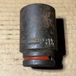 Proto Professional 07522l Deep 1-3/8" Impact Socket 6 Pt 3/4" Drive - C. Fixed Price $25.00.