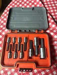 Proto Tools J52210h Metric 10pc 3/8" And 1/2" Drive Set. Fixed Price $85.00.
