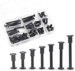 Black M6 Hex Drive Socket Cap 15mm/20mm/25mm/30mm/35mm/40mm/50mm 70pcs,. Fixed Price $16.17.