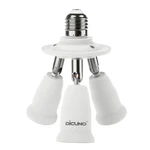 Dicuno 3 In 1 E26 Light Socket Splitter Adapter, Standard Base Led Bulb Converte. Fixed Price $16.01.
