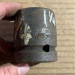 Williams 1-1/4 Impact Shallow Socket 1" Drive 7-640 Mechanics Tool 6 Point. Fixed Price $17.00.