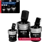 Wett 3-piece Impact Universal Joint Set, 1/2", 3/8" And 1/4" Drive Socket Swivel. Fixed Price $17.73.