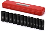 13 Pieces 1/2-inch Drive Deep Impact Socket Set, 7/16"-1-1/4", Cr-mo Steel, Sae,. Fixed Price $56.99.