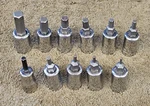 11 Wright Hex Bit Socket Set 1/4" Drive 5/16 1/4 7/32 3/16 5/32 9/64 2218 Sae. Fixed Price $49.88.
