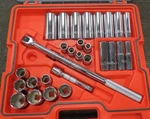Proto 29-pc 1/2" Drive Sae Socket Set 12pt Made In Usa. Fixed Price $299.00.