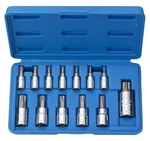 Vector Tamper Proof Torx Bit Socket Set T8 T60 S2 Steel 13piece. Fixed Price $19.83.