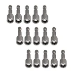 15pcs Hex Magnetic Power 8mm 5/16 Socket Adapter Drill Bit Nut. Fixed Price $18.98.