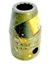 Proto Pro 3/8" Impact Socket, 1/2" Drive 12 Point # 7412 Warehouse Closeout. Fixed Price $8.95.