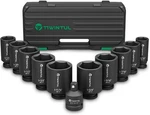 11pcs Axle Nut Socket Set, 1/2 Drive Sae Impact Set 15/16 To 11 Pcs. Fixed Price $63.99.